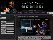 Tablet Screenshot of bearmccreary.com